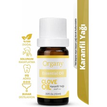 Diş Bakımı Için Karanfil Yağı %100 Doğal Ağız Bakım ve Ferahlatıcı Koku Yağı Clove Essential Oil 10 ml