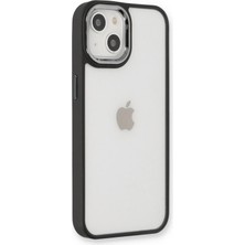 Techora Sale Mey Ithalat®  iPhone 14 Plus Kılıf Dora Kapak - Siyah