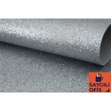 Puti Saygılıofis Yapışkanlı Simli Eva 50X70 cm 1 Adet Simli Yapışkanlı Eva Süngeri Okul Kreş Anasınıfı Elişi Etkinlikleri Hobi