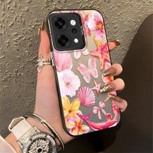 Ucuc Oppo RENO14 Pro Uyumlu Sert Akrilik Arka Silikon Kenar Lens Koruma Kılıf