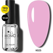 Momo Professional Kalıcı Oje K025, Açık Leylak, 10 ml