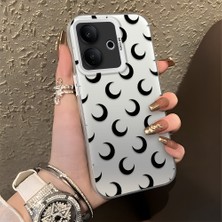 Ucuc Vivo V60 Lite 4g/5g Uyumlu Sert Akrilik Arka Silikon Kenar Lens Koruma Kılıf