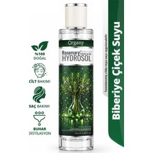 Dökülme Karşıtı Biberiye Suyu  %100 Doğal Saç Güçlendirici ve Bakım Toniği Rosemary Hidrosol 100 ml