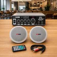 Lastvoice Ekonomi Ceiling Paket-2 Anfi ve Tavan Hoparlörü Seti