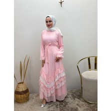 JOOQSTORE Fırfırlı Elbise
