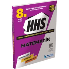 Muba Yayınları HHS8001 8.Sınıf Matematik Haftalık Hasat Soruları. (HHS)