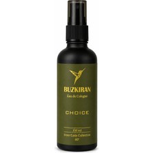 Buzkıran Inner Code Collection Choice Premium Siyah Cam Sprey Yeşil Çay Kolonyası Kolonyası - 100 ml