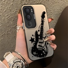 Ucuc Vivo Y31/Y21D Uyumlu Sert Akrilik Arka Silikon Kenar Lens Koruma Kılıf