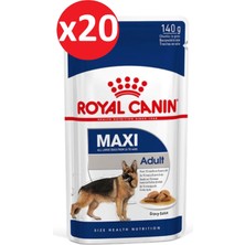 Royal Canin Maxi Adult Yetişkin Köpek Yaş Maması 140 gr x 20 Adet