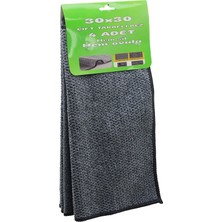 Savarga 4pcs   30X30CM   Çift Taraflı=mikrofiber - Tel Bez   Zor Kir  Bezi  Hem Sil - Hem Ovala (4801)