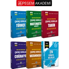 Pegem Akademi Yayıncılık PEGEM AKADEMİ 2026 KPSS Genel Yetenek Genel Kültür Konu Konu Düze