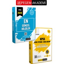 Pegem Akademi Yayıncılık PEGEM AKADEMİ 2026 KPSS Ön Lisans Soru Bankası Genel Yetenek Gene