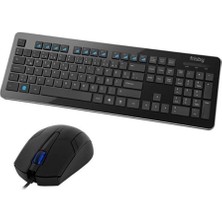 Frisby FK-W156QU USB Q TR Kablosuz Siyah Klavye Mouse Set