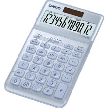 Casio JW-200SC-BU 12 Hane Mavi Masa Üstü Hesap Makinesi