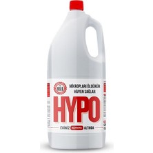 Hypo Çamaşır Suyu 4 Litre | Güçlü Hijyen ve Maksimum Temizlik