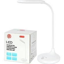 Sezy Dokunmatik Şarjlı Katlanabilir Kitap Okuma Ve Masa Lambası Günışığı Ve Beyaz 26 Led