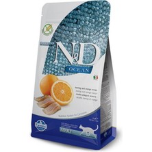 N&D Nd Ocean Ringa & Portakal Adult Tahılsız Kedi Maması 1.5 Kg