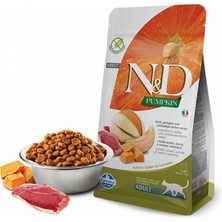 N&D Nd Pumpkin Ördek & Kavun Tahılsız Kedi Maması - 1.5 Kg