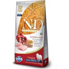 N&D Nd Az Tahıllı Tavuk & Nar Adult Med&Maxi 12+3 Kg Köpek Maması - 1