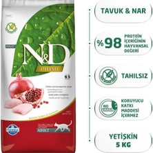 N&D Nd Prime Tavuk & Nar Adult Tahılsız Kedi Maması - 5 Kg