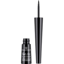 Essence The Dip Eyeliner Likit Eyeliner 2.5ml Suya Dayanıklı Siyah Renk Kolay Uygulama