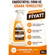 Grill M9 Endüstriyel Fırın, Ocak ve Izgara Yağ Çözücü - 750 ml