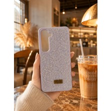 MMP Shop Infinix Hot 50 Uyumlu Içi Kadife Elmas Tasarımlı Taşlı Parlak Pırlanta Silikon Kılıf