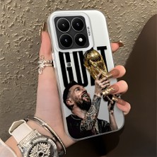 Ucuc Xiaomi Mi 15T Uyumlu Sert Akrilik Arka Silikon Kenar Lens Koruma Kılıf