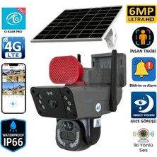 O-Kam 3815 4g Dual Lens Solar Ptz Kamera