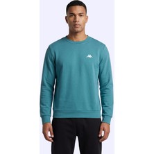 Kappa Tera Crewneck Erkek Yeşil Regular Sweatshirt