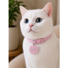 Spring Handmade Kişiye Özel Kedi ve Köpek Künyesi * Isim *çift Taraf Baskı * Telefon Numarası