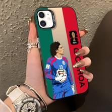 Ucuc iPhone 11 Uyumlu Sert Akrilik Arka Silikon Kenar Lens Koruma Şık Baskı Kılıf