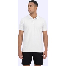 Kappa Fausto Erkek Beyaz Regular Polo Yaka Tişört