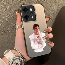 Ucuc Oppo RENO14 Pro Uyumlu Sert Akrilik Arka Silikon Kenar Lens Koruma Kılıf