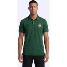 Kappa Paul Polo Erkek Yeşil Regular Polo Yaka Tişört