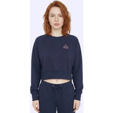 Kappa Logo Cindyna Kadın Dark Tone Regular Sweatshirt