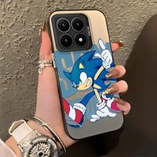 Ucuc Xiaomi Mi 15T Uyumlu Sert Akrilik Arka Silikon Kenar Lens Koruma Kılıf