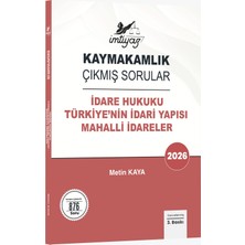İmtiyaz Yayıncılık Imtiyaz Yayıncılık Kaymakamlık Çıkmış Sorular Idare Hukuku Türkiye'nin Idari Yapısı Mahalli Idareler - 2026