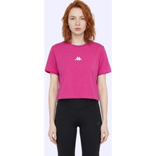 Kappa Khloe  Tshirt Kadın Fuşya Pembe Regular Tişört