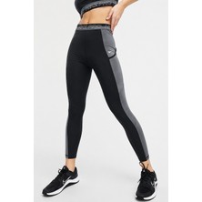 Nike Pro High Rise 7/8 Training Leggings With Pockets Yüksek Belli 7/8 2 Cepli Antrenman Taytı Siyah