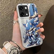 Ucuc Oppo RENO14 Pro Uyumlu Sert Akrilik Arka Silikon Kenar Lens Koruma Kılıf