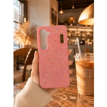 MMP Shop Infinix Hot 50 Uyumlu Içi Kadife Elmas Tasarımlı Taşlı Parlak Pırlanta Silikon Kılıf