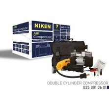 Foxus Product Stamp Hava Kompresörü Çift Piston Profesyonel Jumbo (Çantalı) - 1 Niken Hava Kompresörü Çift Piston Profesyonel Jumbo (Çantalı)