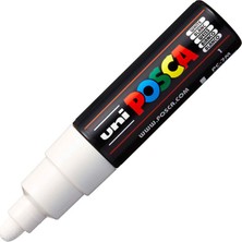Uni Posca PC-7M Beyaz Boyama Markörü 4.5-5.5 mm Özellikli Sanatsal Malzeme