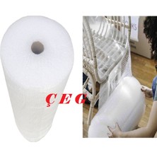 Çarşı Ev Gereçleri  Şeffaf Balonlu Naylon 50 Metre x 100 cm 30 gr Patpat Pıtpıt Birinci Kalite
