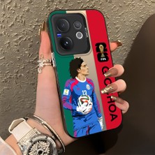 Ucuc Vivo V60 Uyumlu Sert Akrilik Arka Silikon Kenar Lens Koruma Kılıf