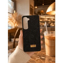 MMP Shop Infinix Hot 50 Uyumlu Içi Kadife Elmas Tasarımlı Taşlı Parlak Pırlanta Silikon Kılıf