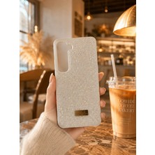 MMP Shop Infinix Hot 50 Uyumlu Içi Kadife Elmas Tasarımlı Taşlı Parlak Pırlanta Silikon Kılıf