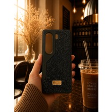 MMP Shop Tecno Camon 40 Pro Uyumlu Içi Kadife Elmas Tasarımlı Taşlı Parlak Pırlanta Silikon Kılıf
