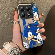 Ucuc Xiaomi Mi 14T Pro Uyumlu Sert Akrilik Arka Silikon Kenar Lens Koruma Kılıf